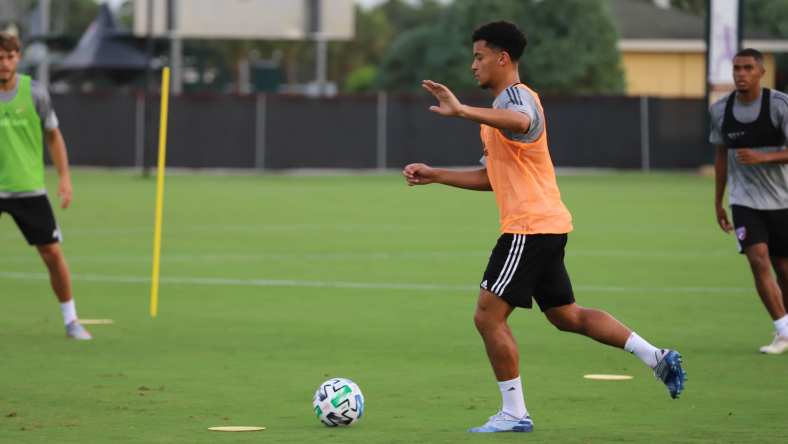 FC Dallas training ahead of the start of the 2020 MLS season