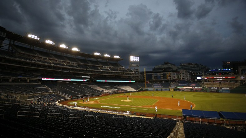 Nationals and Yankees MLB opener at Nationals Park