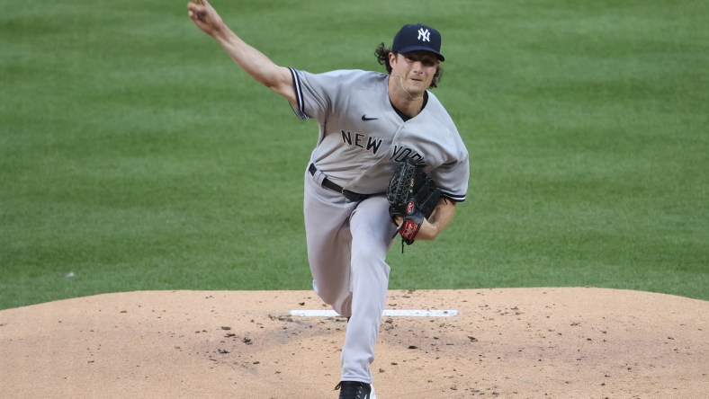 Yankees' Gerrit Cole pitches against Nationals on Opening Day