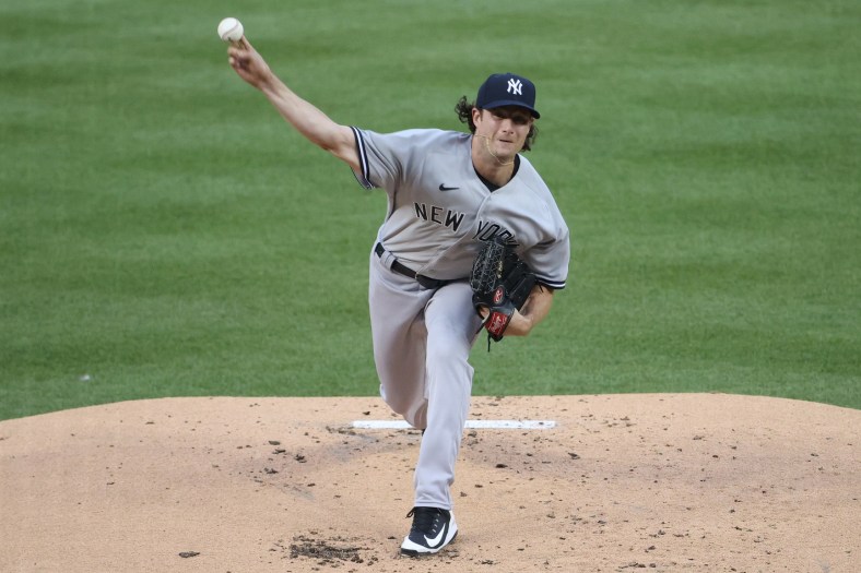 Yankees' Gerrit Cole pitches against Nationals on Opening Day