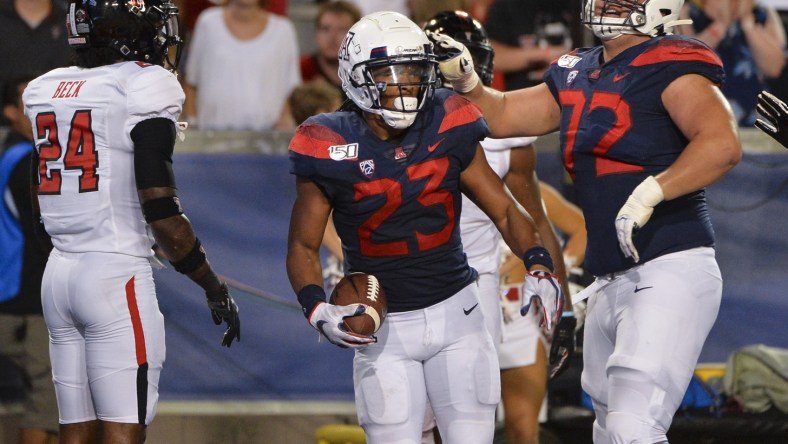 Arizona Wildcats offensive lineman Edgar Burrola suspended