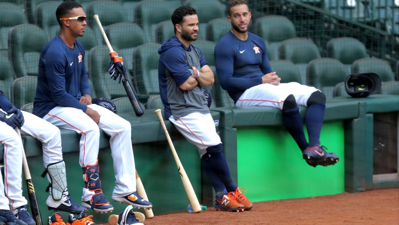 Jose Altuve George Springer Astros