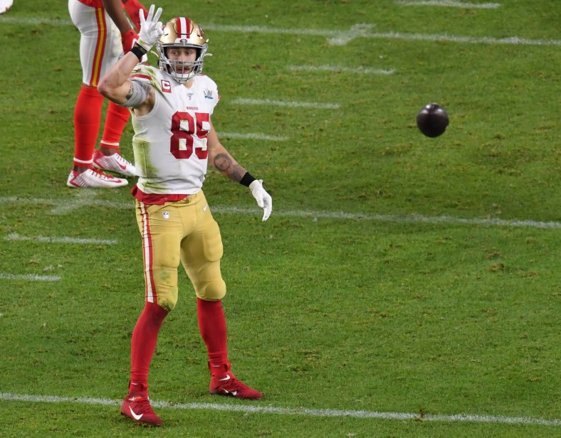 49ers tight end George Kittle