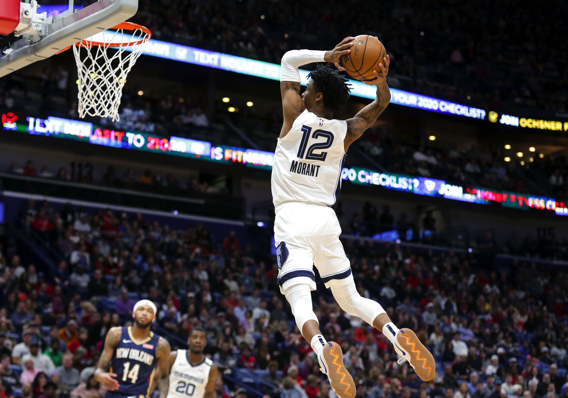 WATCH: Ja Morant soars on jaw-dropping alley-oop dunk against Trail Blazers