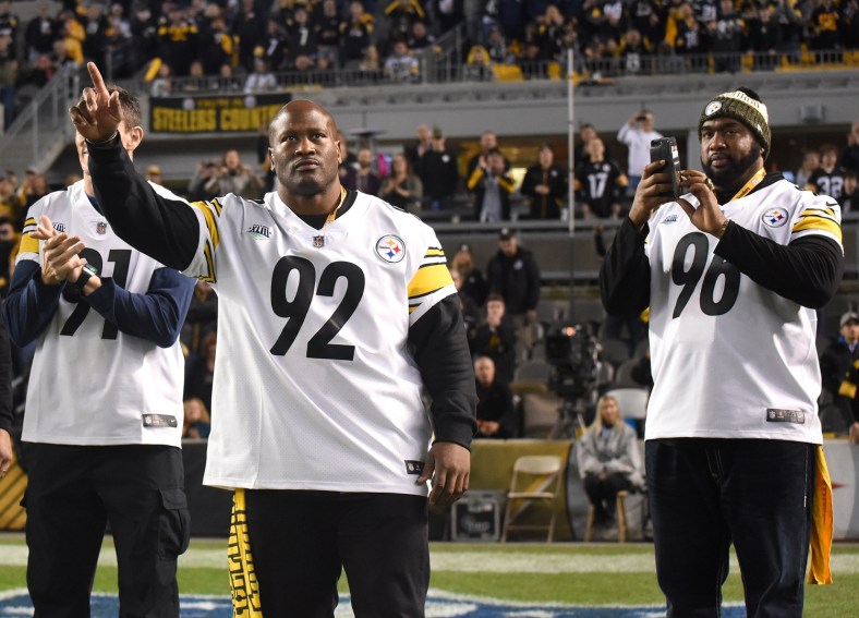 Is James Harrison preparing for the WWE?