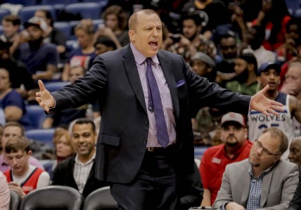 The Knicks hired Tom Thibodeau to be their next head coach