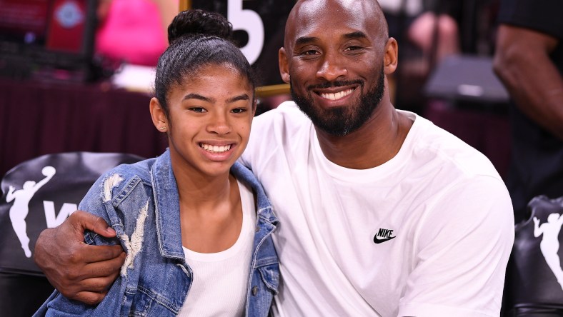 Kobe Bryant and daughter Gigi Bryant