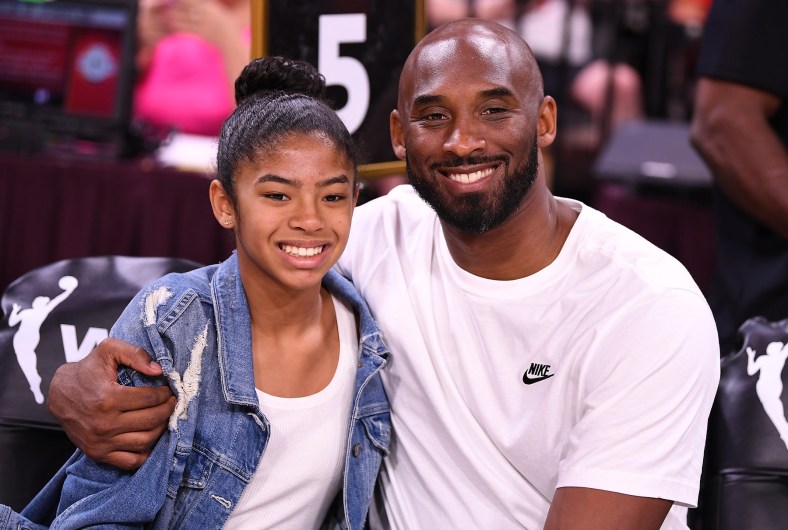 Kobe Bryant and daughter Gigi Bryant