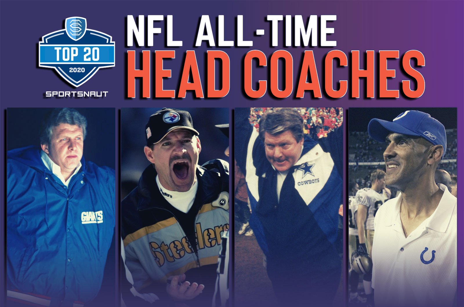 Top 20 NFL head coaches of all time, including Andy Reid