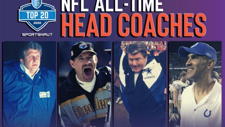 Top 20 NFL head coaches of all time