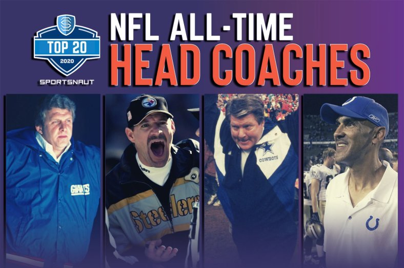 Top 20 NFL head coaches of all time
