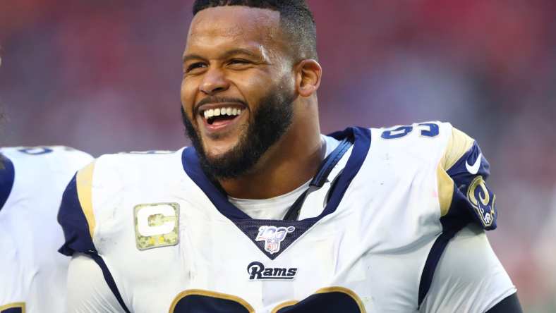 Aaron Donald made the Madden 21 99 Club