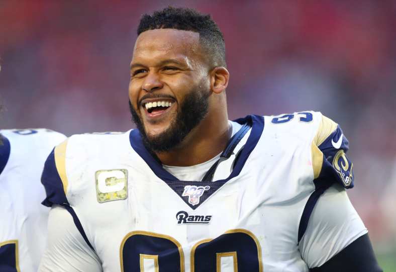 Aaron Donald made the Madden 21 99 Club