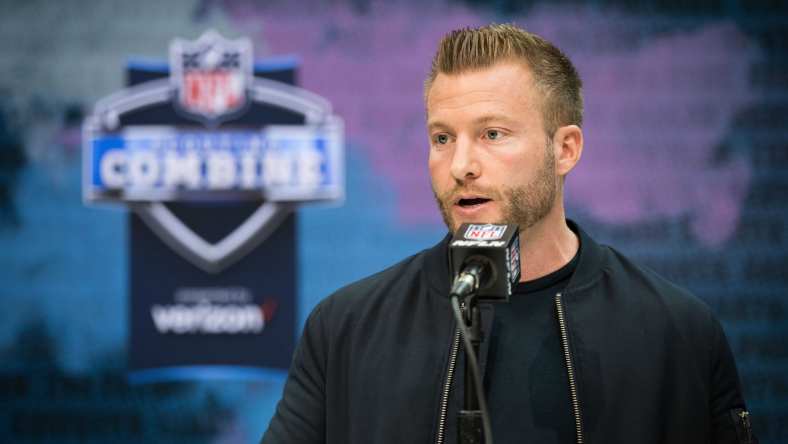 Los Angeles Rams coach Sean McVay