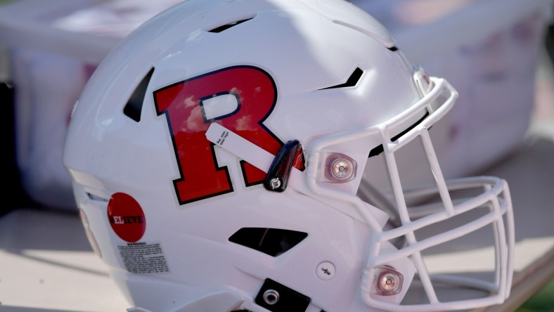 Rutgers football helmet