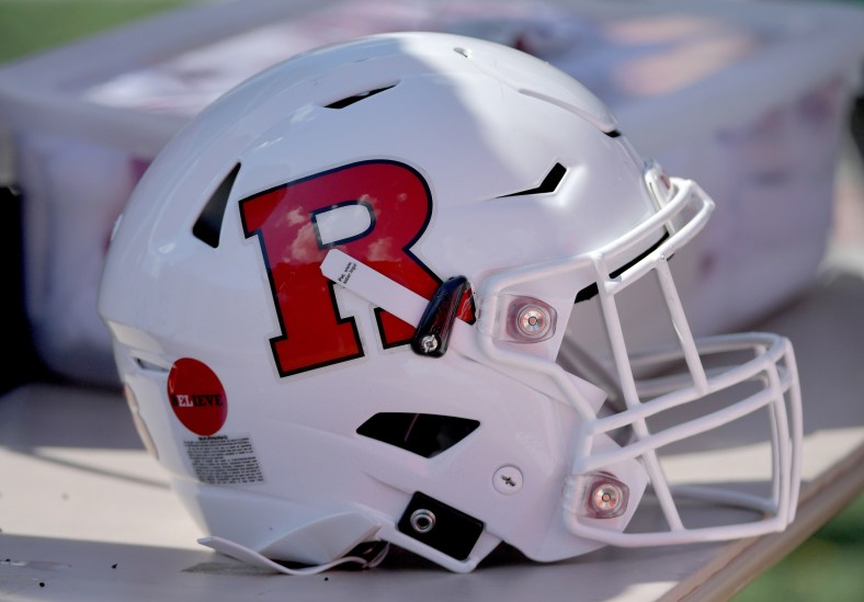 Rutgers football helmet