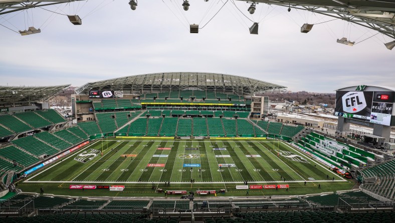 CFL stadium during 2019 season