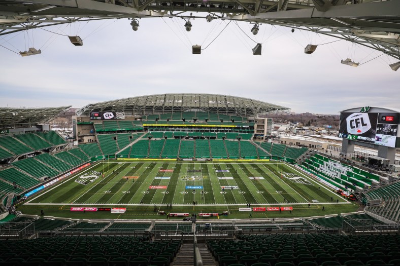 CFL stadium during 2019 season