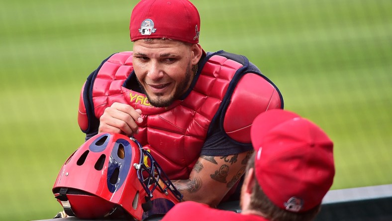 St. Louis Cardinals catcher Yadier Molina