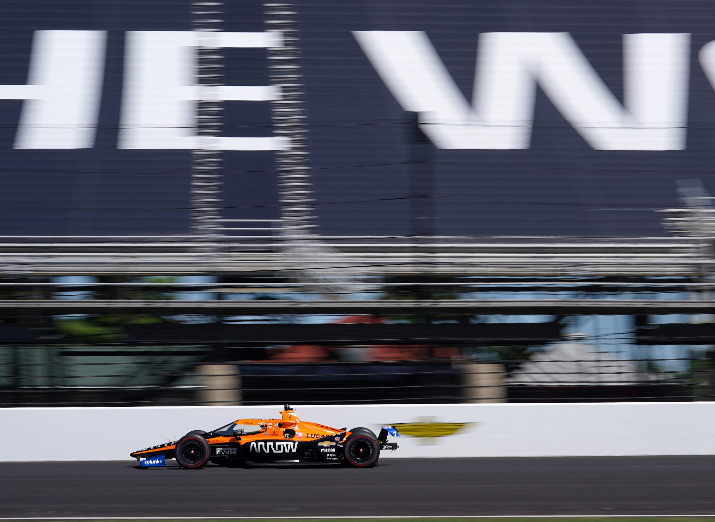 Indy Series driver Oliver Askew during Indianapolis 500