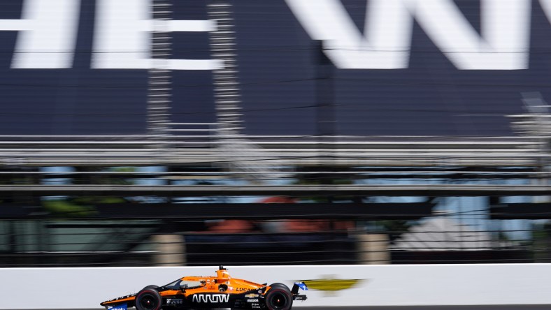 Indy Series driver Oliver Askew during Indianapolis 500