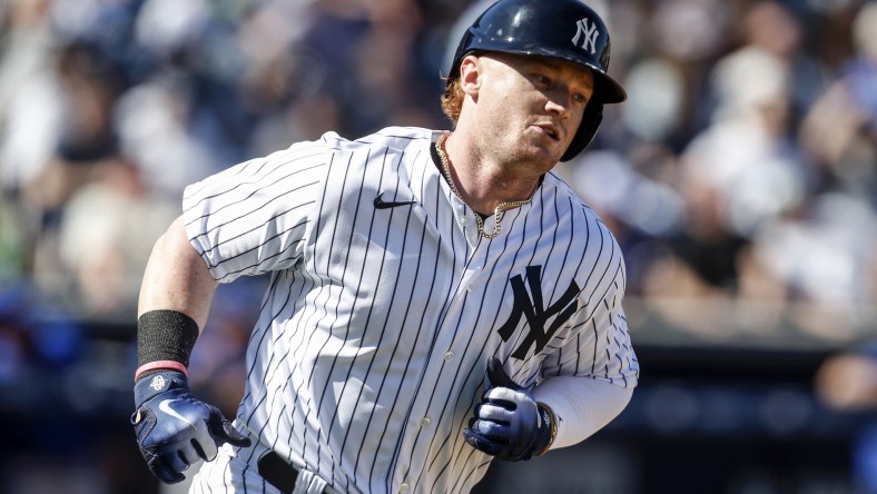 New York Yankees outfielder Clint Frazier