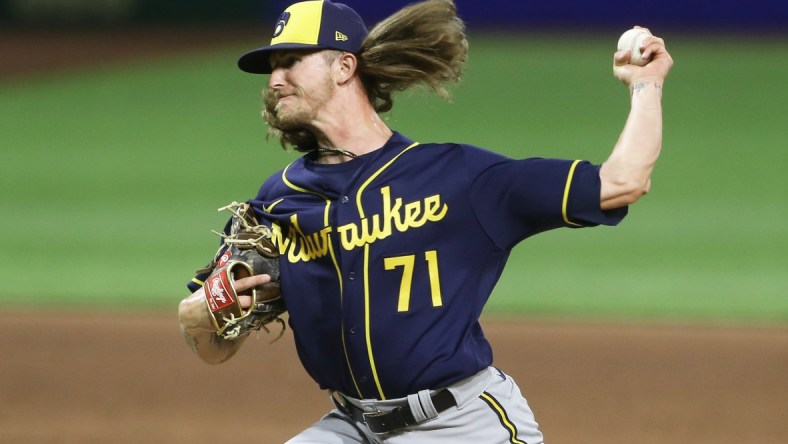 Milwaukee Brewers reliever Josh Hader