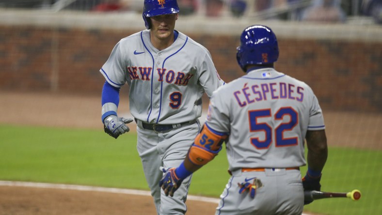 New York Mets designated hitter Yoenis Cespedes