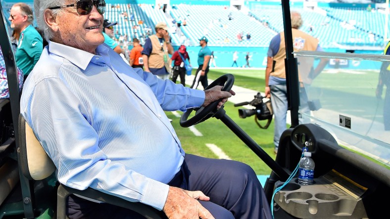 Former Miami Dolphins head coach Don Shula