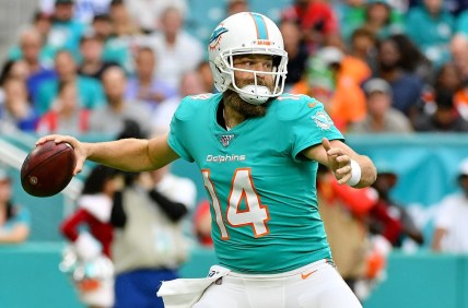 Dolphins-QB-Ryan-Fitzpatrick-during-game-against-Bengals