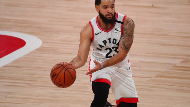 Toronto Raptors point guard Fred VanVleet