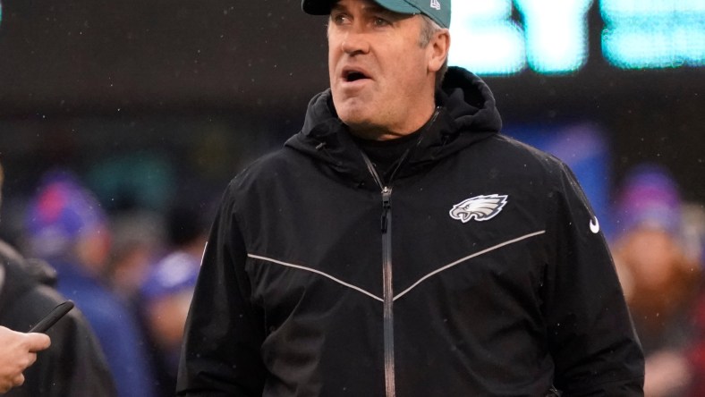 Philadelphia Eagles head coach Doug Pederson