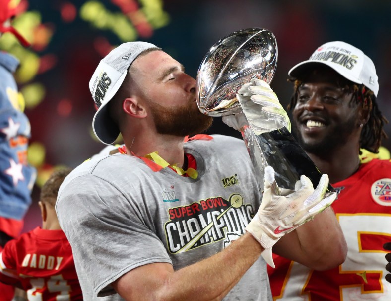 Chiefs' Travis Kelce after Super Bowl win over 49ers