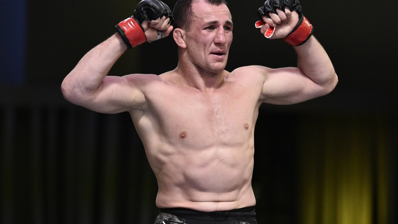 Merab Dvalishvili during UFC Fight Night