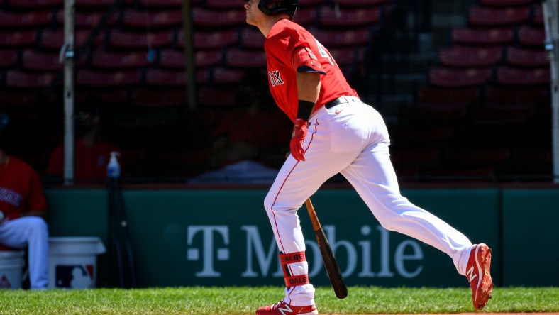 Red Sox prospect Bobby Dalbec hits first career MLB HR.