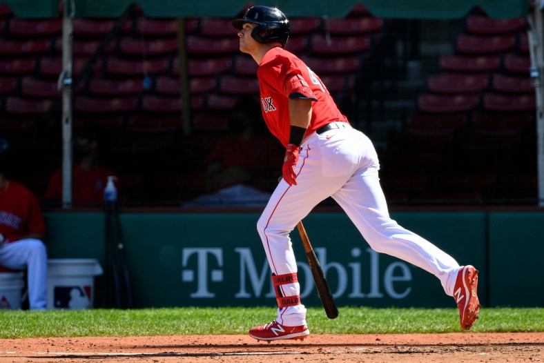 Red Sox prospect Bobby Dalbec hits first career MLB HR.