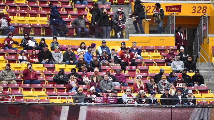 Washington Football Team will play 2020 season without fans at FedEx Field