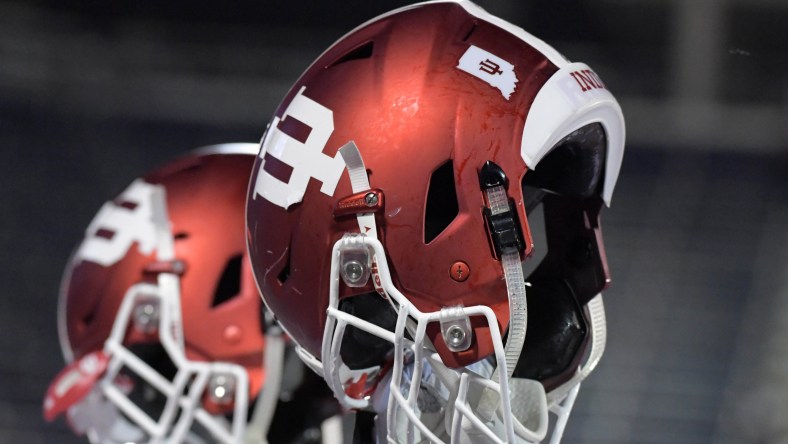 Indiana Hoosiers football helmet