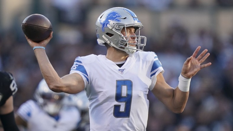 New England Patriots quarterback Matthew Stafford?