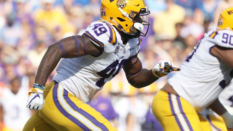 LSU Travez Moore had COVID-19