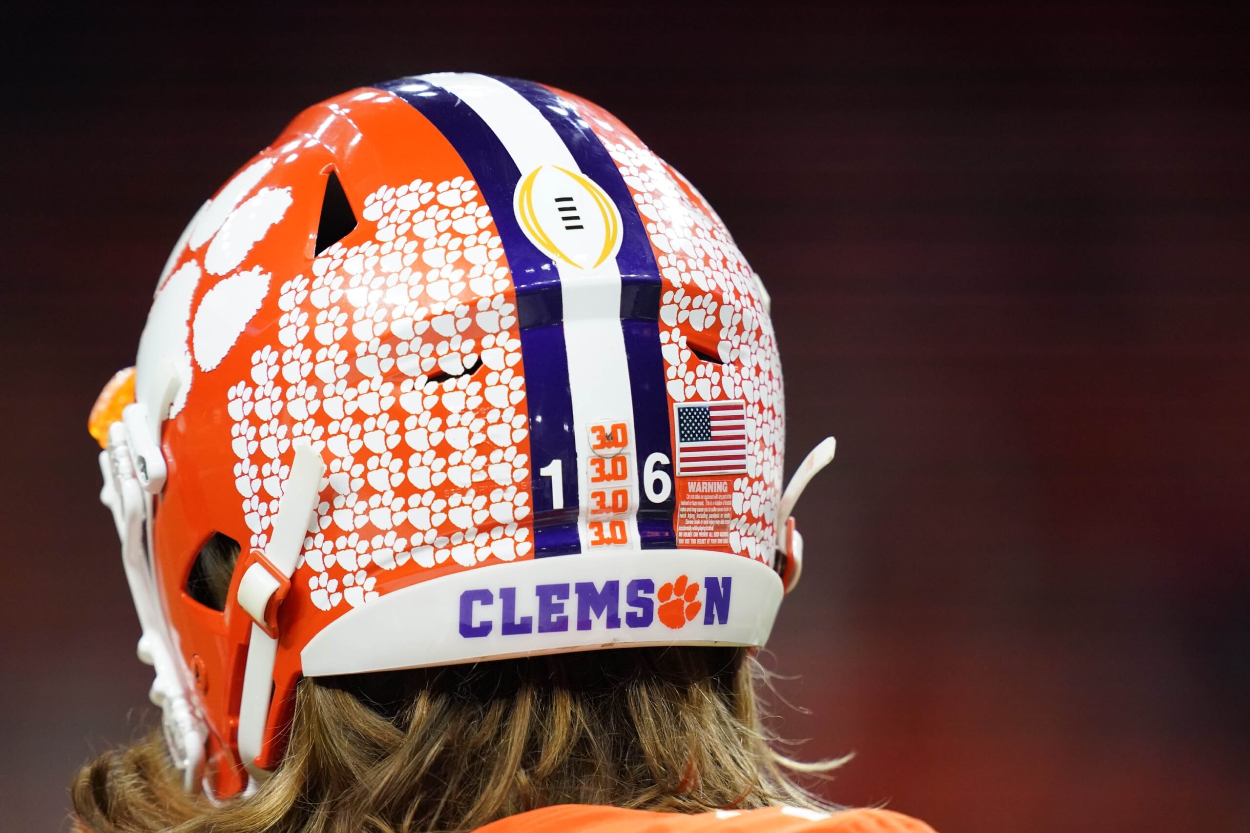 Trevor Lawrence, Clemson football players to wear helmet decals for