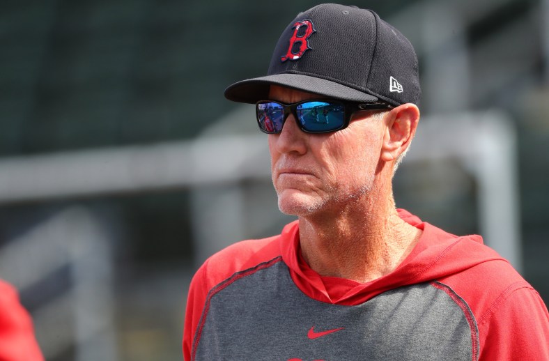 Boston Red Sox manager Ron Roenicke