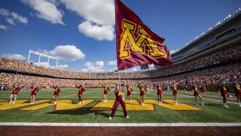 Minnesota Golden Gophers University athletics flag