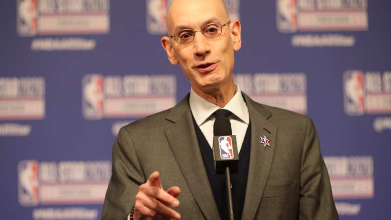 NBA commissioner Adam Silver