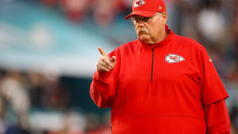 Kansas City Chiefs head coach Andy Reid