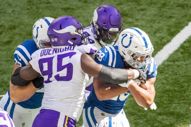 Indianapolis Colts RB Jonathan Taylor dominated the Minnesota Vikings in Week 2