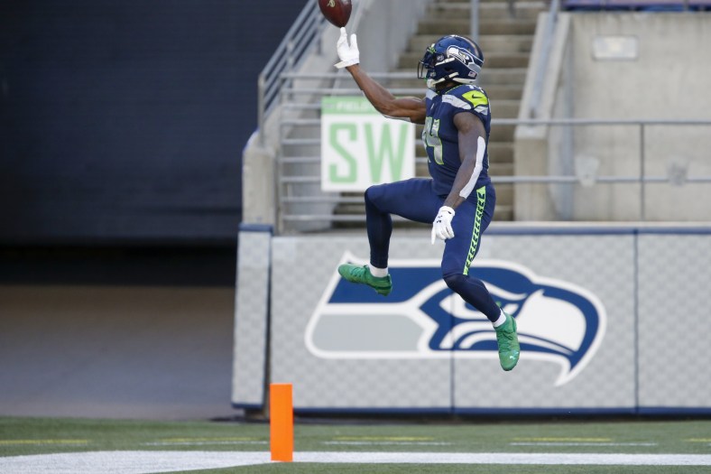 Seattle Seahawks wide receiver D.K. Metcalf