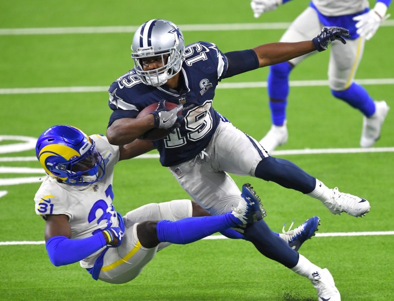 Dallas Cowboys wide receiver Amari Cooper entered Week 2 on the injury report
