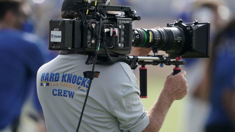 Hard Knocks cameras before the 2020 NFL season