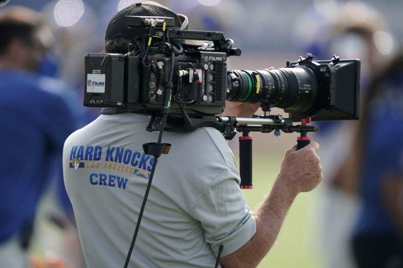 Hard Knocks cameras before the 2020 NFL season